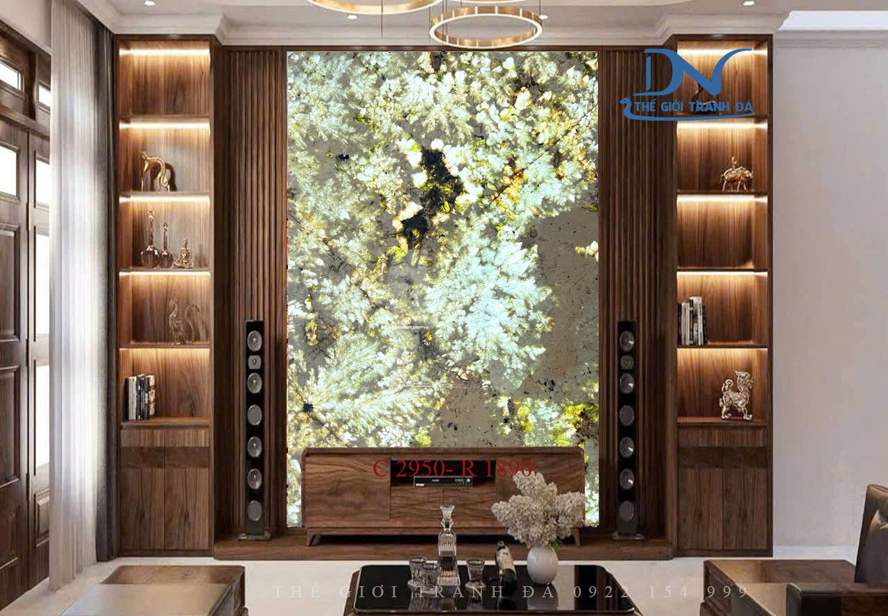 Tranh đá xuyên sáng Apinus – Tấm đơn dựng đứng DN- D04