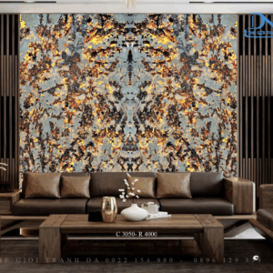 Tranh đá xuyên sáng – Ghép đối xứng 2 tấm