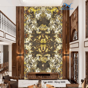 Tranh Đá Xuyên Sáng Alpinus – Thông tầng 4 tấm