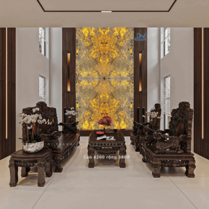 Tranh Đá Xuyên Sáng Alpinus – Thông tầng 4 tấm