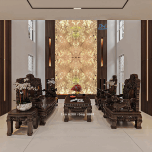 Tranh Đá Xuyên Sáng Alpinus – Thông tầng 4 tấm