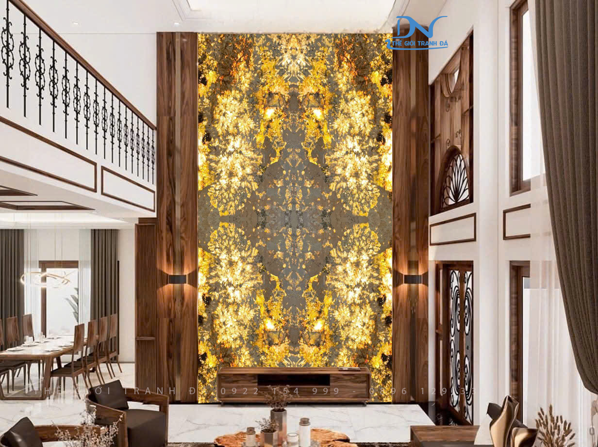 Tranh Đá Xuyên Sáng Alpinus – Thông tầng 4 tấm