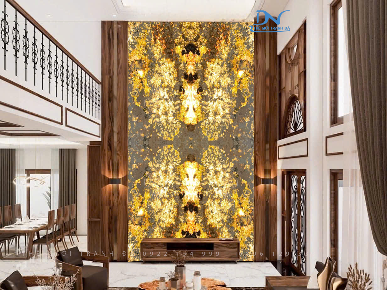 Tranh Đá Xuyên Sáng Alpinus – Thông tầng 4 tấm