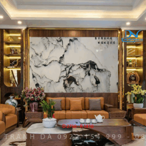 Tranh sơn thủy – Đơn tấm đặt nằm ngang