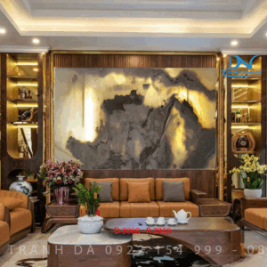 Tranh sơn thủy - Đơn tấm đắt nằm ngang