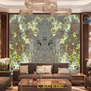 Tranh đá xuyên sáng Apinus – Ghép đối xứng 2 tấm