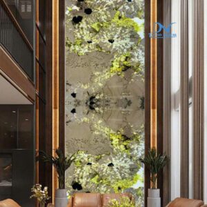 Tranh đá xuyên sáng Apinus – Ghép thông tầng 2 tấm