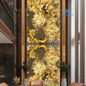 Tranh đá xuyên sáng Apinus - Ghép thông tầng 2 tấm