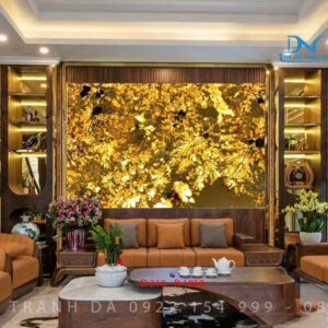 Tranh đá xuyên sáng Apinus - Đơn tấm đặt nằm ngang