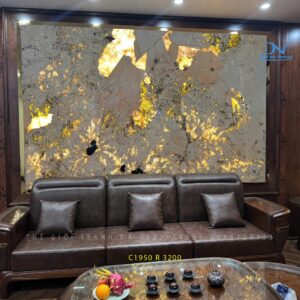 Tranh đá xuyên sáng Apinus - Đơn tấm đặt nằm ngang