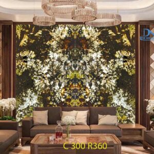 Tranh đá xuyên sáng Apinus – Ghép đối xứng 2 tấm