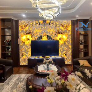 Tranh đá xuyên sáng Apinus – Ghép đối xứng 2 tấm