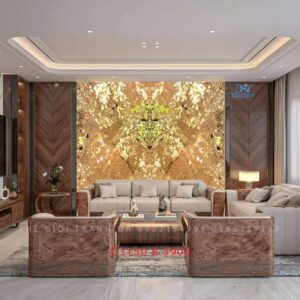 Tranh đá xuyên sáng Apinus – Ghép đối xứng 2 tấm