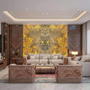 Tranh đá xuyên sáng Apinus – Ghép đối xứng 2 tấm